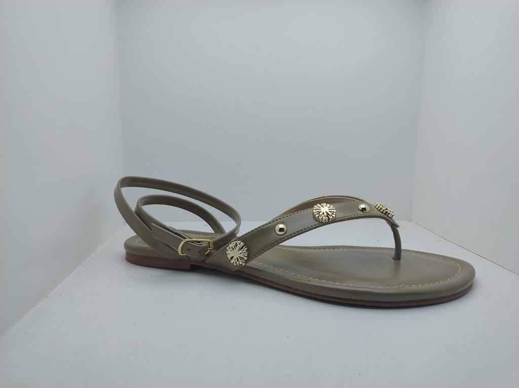 Rasteira Bico Redondo - 3 Marias